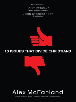 cover image of 10 Issues That Divide Christians